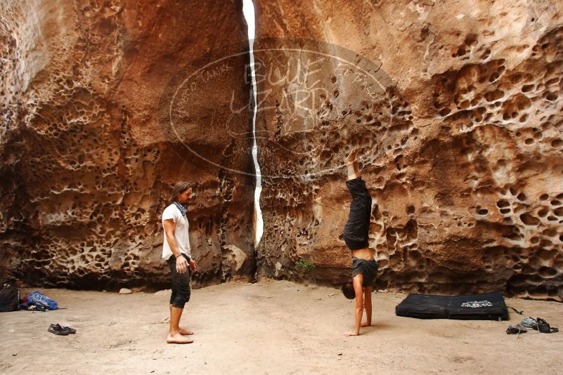 Bouldering in Hueco Tanks on 08/02/2019 with Blue Lizard Climbing and Yoga

Filename: SRM_20190802_1455270.jpg
Aperture: f/5.6
Shutter Speed: 1/125
Body: Canon EOS-1D Mark II
Lens: Canon EF 16-35mm f/2.8 L