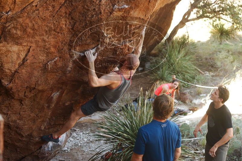 Bouldering in Hueco Tanks on 08/31/2019 with Blue Lizard Climbing and Yoga

Filename: SRM_20190831_1055330.jpg
Aperture: f/4.0
Shutter Speed: 1/320
Body: Canon EOS-1D Mark II
Lens: Canon EF 50mm f/1.8 II