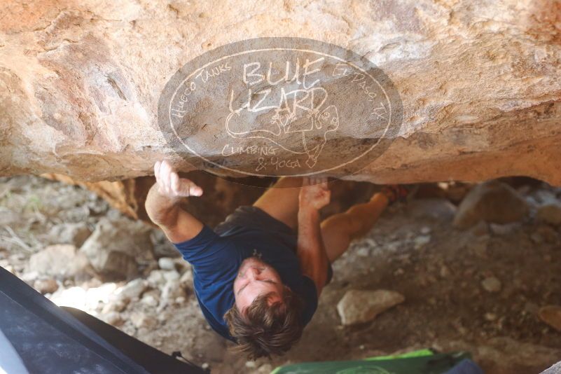Bouldering in Hueco Tanks on 08/31/2019 with Blue Lizard Climbing and Yoga

Filename: SRM_20190831_1256000.jpg
Aperture: f/2.8
Shutter Speed: 1/320
Body: Canon EOS-1D Mark II
Lens: Canon EF 50mm f/1.8 II