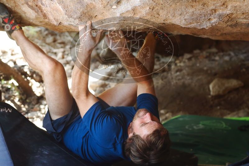 Bouldering in Hueco Tanks on 08/31/2019 with Blue Lizard Climbing and Yoga

Filename: SRM_20190831_1309030.jpg
Aperture: f/3.2
Shutter Speed: 1/200
Body: Canon EOS-1D Mark II
Lens: Canon EF 50mm f/1.8 II