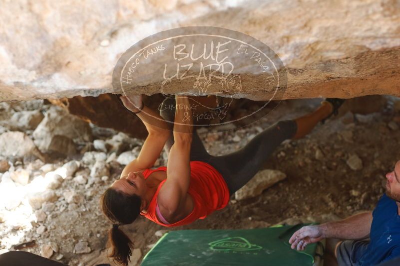 Bouldering in Hueco Tanks on 08/31/2019 with Blue Lizard Climbing and Yoga

Filename: SRM_20190831_1316540.jpg
Aperture: f/2.8
Shutter Speed: 1/200
Body: Canon EOS-1D Mark II
Lens: Canon EF 50mm f/1.8 II
