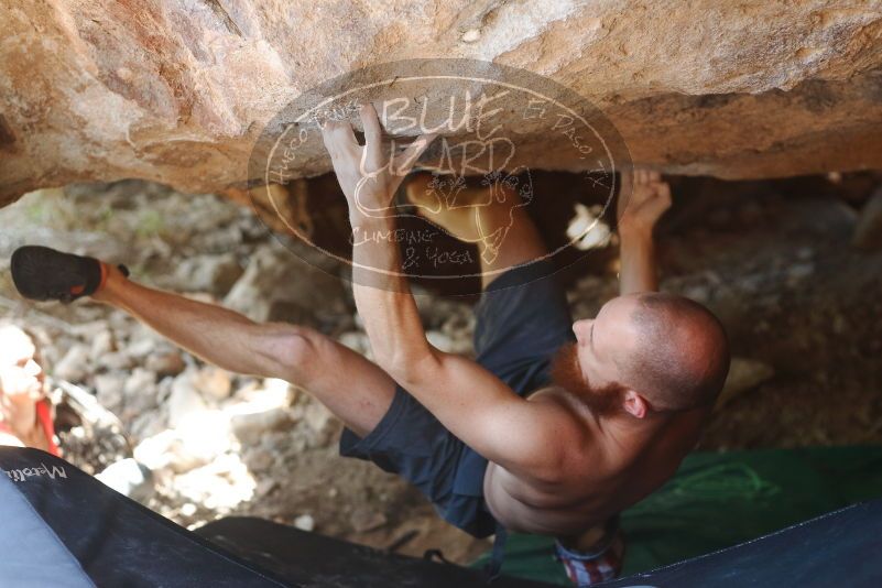 Bouldering in Hueco Tanks on 08/31/2019 with Blue Lizard Climbing and Yoga

Filename: SRM_20190831_1328070.jpg
Aperture: f/2.8
Shutter Speed: 1/500
Body: Canon EOS-1D Mark II
Lens: Canon EF 50mm f/1.8 II