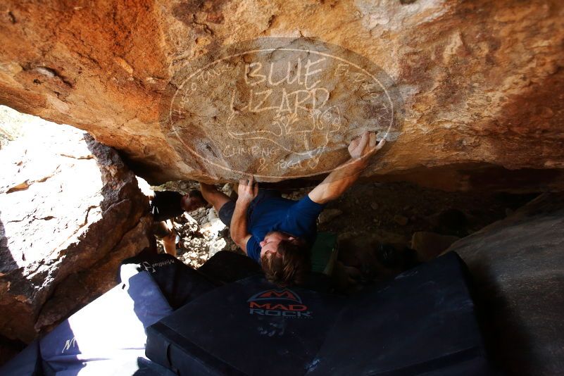 Bouldering in Hueco Tanks on 08/31/2019 with Blue Lizard Climbing and Yoga

Filename: SRM_20190831_1347140.jpg
Aperture: f/4.0
Shutter Speed: 1/400
Body: Canon EOS-1D Mark II
Lens: Canon EF 16-35mm f/2.8 L