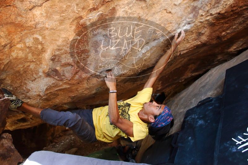 Bouldering in Hueco Tanks on 08/31/2019 with Blue Lizard Climbing and Yoga

Filename: SRM_20190831_1407580.jpg
Aperture: f/4.0
Shutter Speed: 1/200
Body: Canon EOS-1D Mark II
Lens: Canon EF 16-35mm f/2.8 L