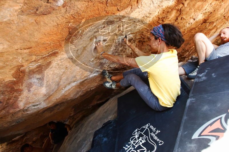 Bouldering in Hueco Tanks on 08/31/2019 with Blue Lizard Climbing and Yoga

Filename: SRM_20190831_1408210.jpg
Aperture: f/4.0
Shutter Speed: 1/250
Body: Canon EOS-1D Mark II
Lens: Canon EF 16-35mm f/2.8 L