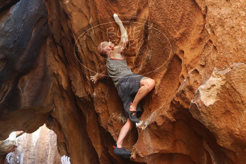Bouldering in Hueco Tanks on 08/31/2019 with Blue Lizard Climbing and Yoga

Filename: SRM_20190831_1742280.jpg
Aperture: f/3.2
Shutter Speed: 1/250
Body: Canon EOS-1D Mark II
Lens: Canon EF 50mm f/1.8 II
