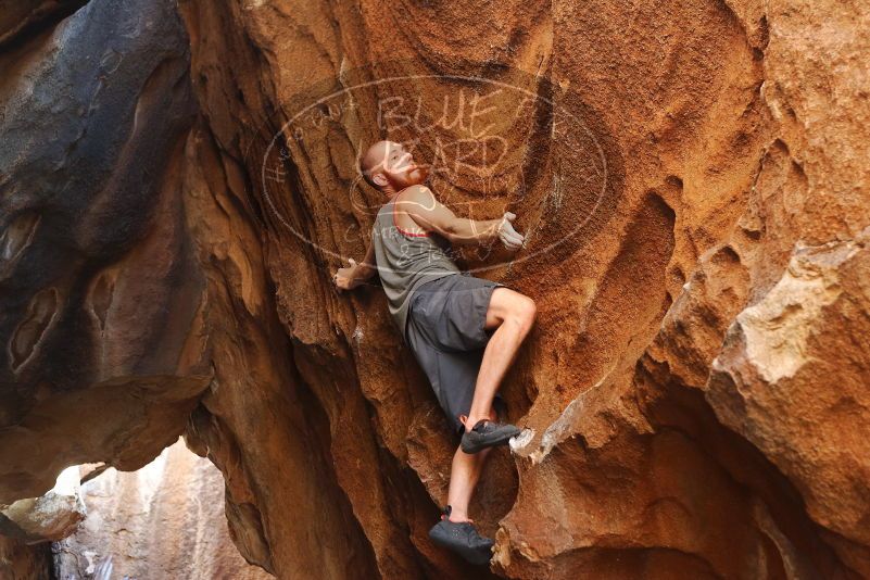 Bouldering in Hueco Tanks on 08/31/2019 with Blue Lizard Climbing and Yoga

Filename: SRM_20190831_1742590.jpg
Aperture: f/3.2
Shutter Speed: 1/250
Body: Canon EOS-1D Mark II
Lens: Canon EF 50mm f/1.8 II