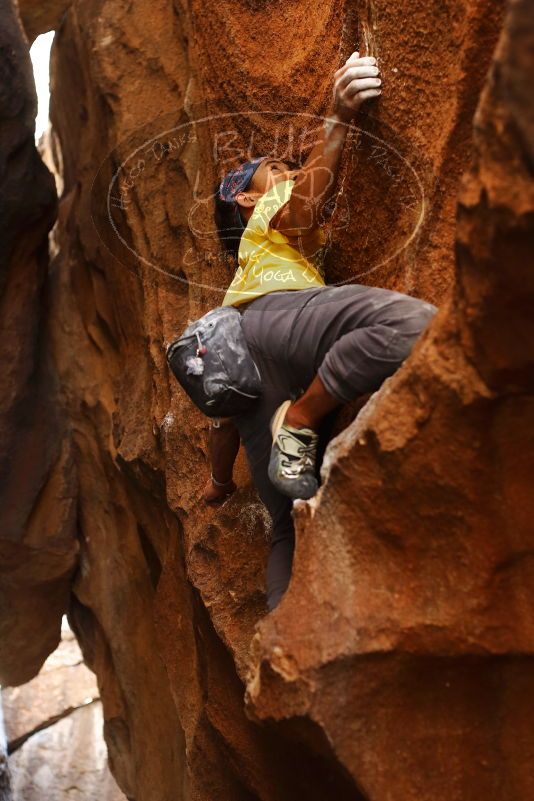 Bouldering in Hueco Tanks on 08/31/2019 with Blue Lizard Climbing and Yoga

Filename: SRM_20190831_1744410.jpg
Aperture: f/3.2
Shutter Speed: 1/250
Body: Canon EOS-1D Mark II
Lens: Canon EF 50mm f/1.8 II
