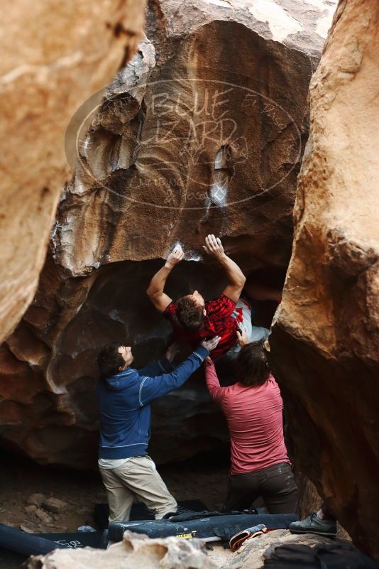 Bouldering in Hueco Tanks on 10/28/2019 with Blue Lizard Climbing and Yoga

Filename: SRM_20191028_1343570.jpg
Aperture: f/3.2
Shutter Speed: 1/250
Body: Canon EOS-1D Mark II
Lens: Canon EF 50mm f/1.8 II