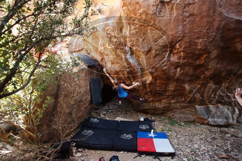Bouldering in Hueco Tanks on 10/28/2019 with Blue Lizard Climbing and Yoga

Filename: SRM_20191028_1441340.jpg
Aperture: f/4.0
Shutter Speed: 1/250
Body: Canon EOS-1D Mark II
Lens: Canon EF 16-35mm f/2.8 L
