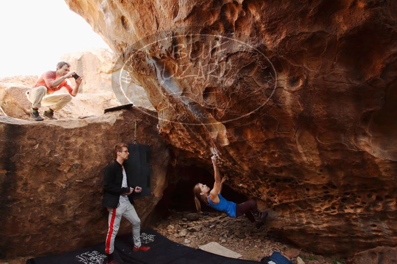 Bouldering in Hueco Tanks on 10/28/2019 with Blue Lizard Climbing and Yoga

Filename: SRM_20191028_1514380.jpg
Aperture: f/4.5
Shutter Speed: 1/250
Body: Canon EOS-1D Mark II
Lens: Canon EF 16-35mm f/2.8 L