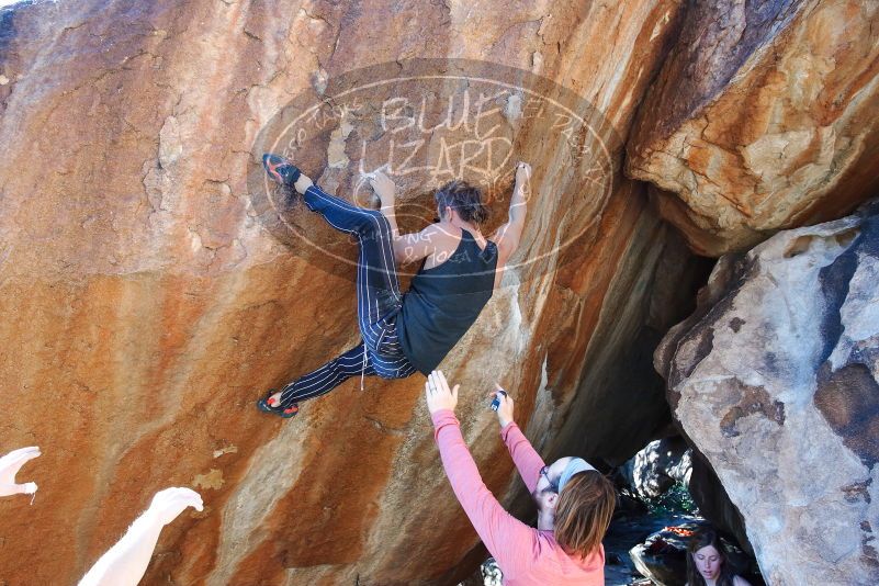 Bouldering in Hueco Tanks on 10/26/2019 with Blue Lizard Climbing and Yoga

Filename: SRM_20191026_1624240.jpg
Aperture: f/5.6
Shutter Speed: 1/250
Body: Canon EOS-1D Mark II
Lens: Canon EF 16-35mm f/2.8 L