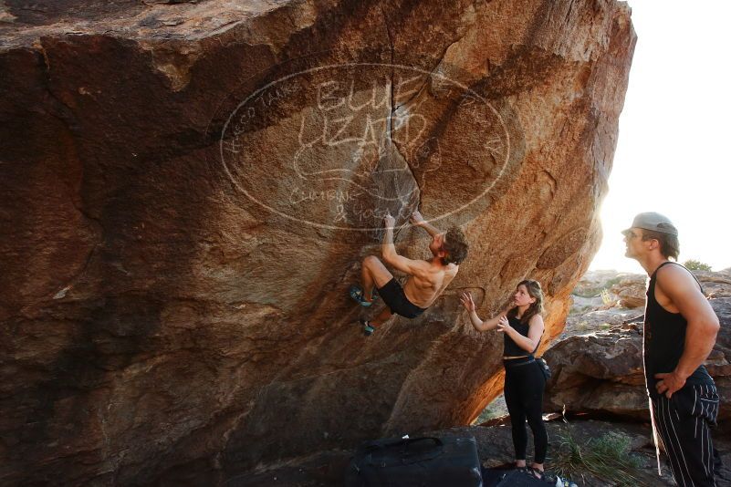 Bouldering in Hueco Tanks on 10/26/2019 with Blue Lizard Climbing and Yoga

Filename: SRM_20191026_1724550.jpg
Aperture: f/5.6
Shutter Speed: 1/320
Body: Canon EOS-1D Mark II
Lens: Canon EF 16-35mm f/2.8 L