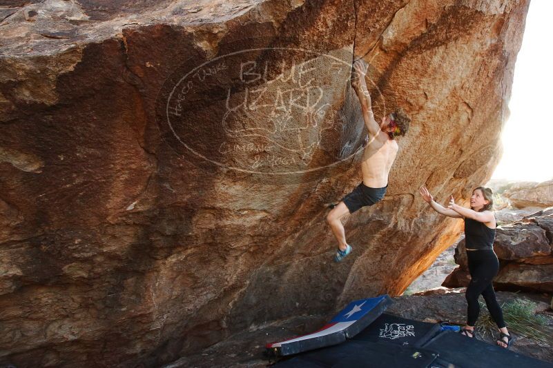 Bouldering in Hueco Tanks on 10/26/2019 with Blue Lizard Climbing and Yoga

Filename: SRM_20191026_1729220.jpg
Aperture: f/5.6
Shutter Speed: 1/200
Body: Canon EOS-1D Mark II
Lens: Canon EF 16-35mm f/2.8 L