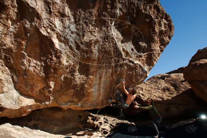Bouldering in Hueco Tanks on 10/29/2019 with Blue Lizard Climbing and Yoga

Filename: SRM_20191029_1027590.jpg
Aperture: f/8.0
Shutter Speed: 1/250
Body: Canon EOS-1D Mark II
Lens: Canon EF 16-35mm f/2.8 L