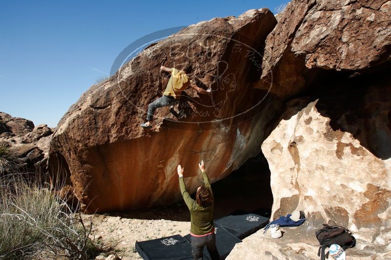 Bouldering in Hueco Tanks on 10/29/2019 with Blue Lizard Climbing and Yoga

Filename: SRM_20191029_1237330.jpg
Aperture: f/8.0
Shutter Speed: 1/250
Body: Canon EOS-1D Mark II
Lens: Canon EF 16-35mm f/2.8 L