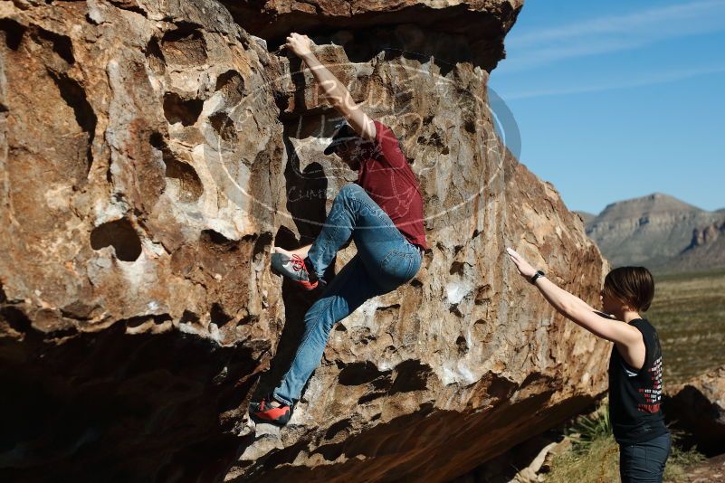 Bouldering in Hueco Tanks on 11/09/2019 with Blue Lizard Climbing and Yoga

Filename: SRM_20191109_1102300.jpg
Aperture: f/4.0
Shutter Speed: 1/2000
Body: Canon EOS-1D Mark II
Lens: Canon EF 50mm f/1.8 II
