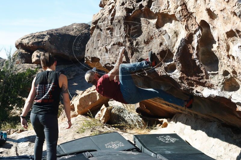 Bouldering in Hueco Tanks on 11/09/2019 with Blue Lizard Climbing and Yoga

Filename: SRM_20191109_1110310.jpg
Aperture: f/4.0
Shutter Speed: 1/640
Body: Canon EOS-1D Mark II
Lens: Canon EF 50mm f/1.8 II