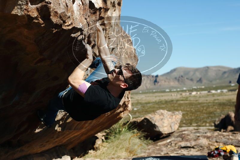 Bouldering in Hueco Tanks on 11/09/2019 with Blue Lizard Climbing and Yoga

Filename: SRM_20191109_1124410.jpg
Aperture: f/4.0
Shutter Speed: 1/1250
Body: Canon EOS-1D Mark II
Lens: Canon EF 50mm f/1.8 II