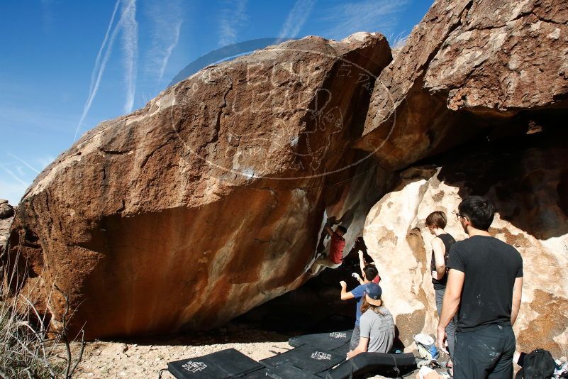 Bouldering in Hueco Tanks on 11/09/2019 with Blue Lizard Climbing and Yoga

Filename: SRM_20191109_1205570.jpg
Aperture: f/9.0
Shutter Speed: 1/250
Body: Canon EOS-1D Mark II
Lens: Canon EF 16-35mm f/2.8 L