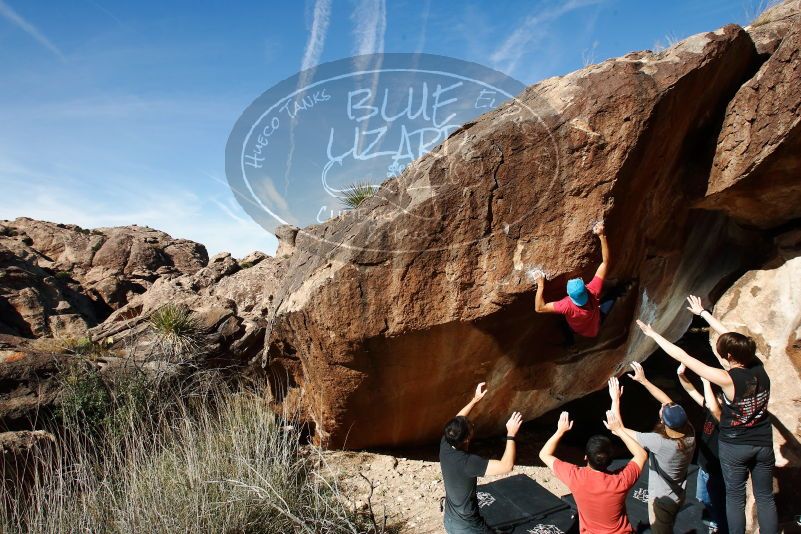 Bouldering in Hueco Tanks on 11/09/2019 with Blue Lizard Climbing and Yoga

Filename: SRM_20191109_1210490.jpg
Aperture: f/8.0
Shutter Speed: 1/250
Body: Canon EOS-1D Mark II
Lens: Canon EF 16-35mm f/2.8 L