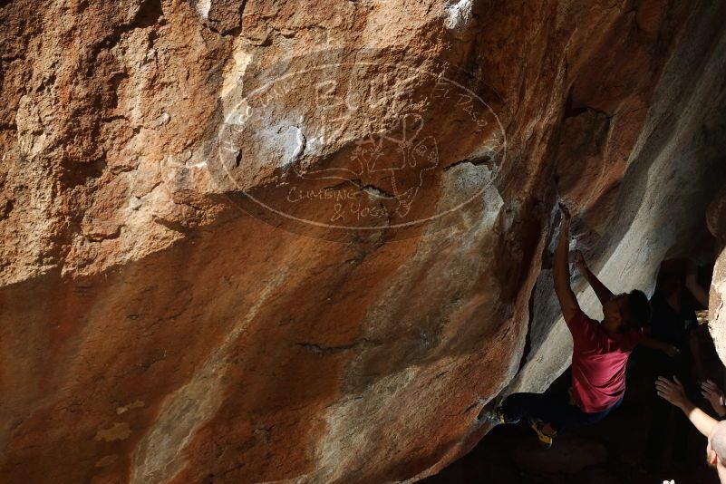 Bouldering in Hueco Tanks on 11/09/2019 with Blue Lizard Climbing and Yoga

Filename: SRM_20191109_1221350.jpg
Aperture: f/8.0
Shutter Speed: 1/250
Body: Canon EOS-1D Mark II
Lens: Canon EF 50mm f/1.8 II