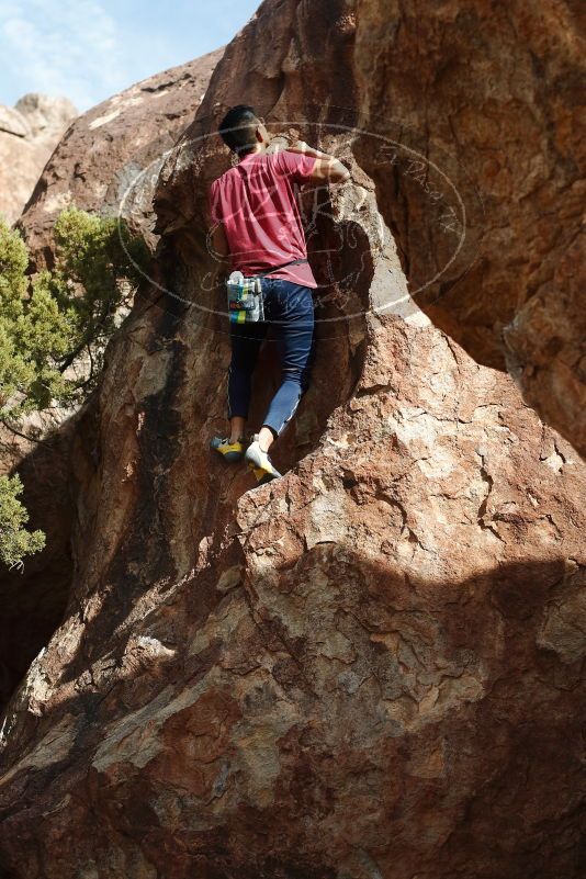 Bouldering in Hueco Tanks on 11/09/2019 with Blue Lizard Climbing and Yoga

Filename: SRM_20191109_1523090.jpg
Aperture: f/4.0
Shutter Speed: 1/1000
Body: Canon EOS-1D Mark II
Lens: Canon EF 50mm f/1.8 II