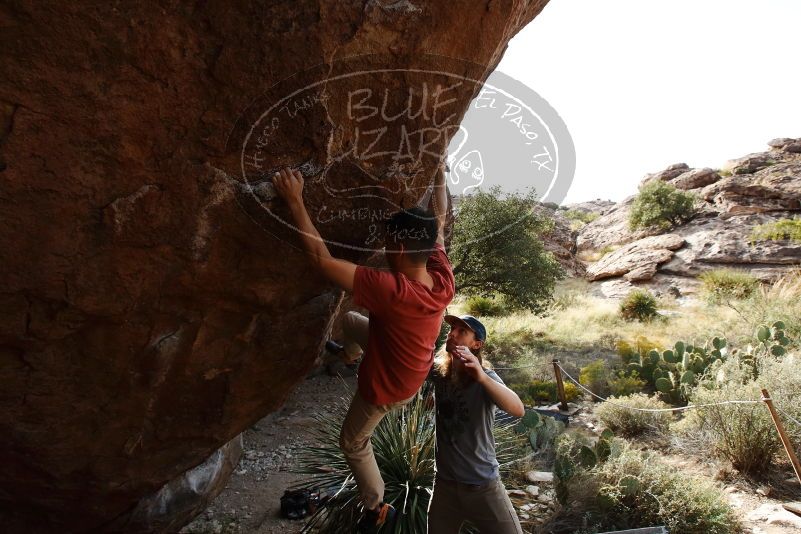 Bouldering in Hueco Tanks on 11/09/2019 with Blue Lizard Climbing and Yoga

Filename: SRM_20191109_1525060.jpg
Aperture: f/5.6
Shutter Speed: 1/320
Body: Canon EOS-1D Mark II
Lens: Canon EF 16-35mm f/2.8 L