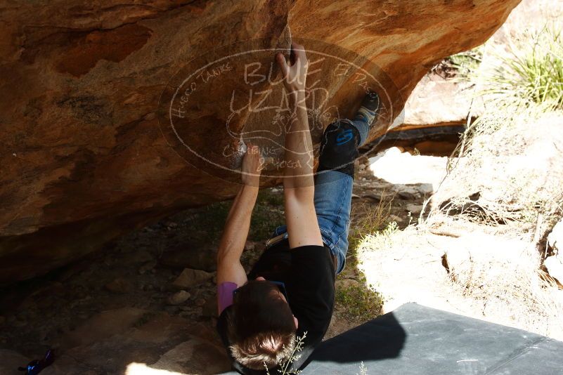 Bouldering in Hueco Tanks on 11/09/2019 with Blue Lizard Climbing and Yoga

Filename: SRM_20191109_1537530.jpg
Aperture: f/5.6
Shutter Speed: 1/500
Body: Canon EOS-1D Mark II
Lens: Canon EF 16-35mm f/2.8 L
