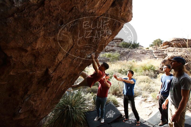 Bouldering in Hueco Tanks on 11/09/2019 with Blue Lizard Climbing and Yoga

Filename: SRM_20191109_1602070.jpg
Aperture: f/5.6
Shutter Speed: 1/500
Body: Canon EOS-1D Mark II
Lens: Canon EF 16-35mm f/2.8 L