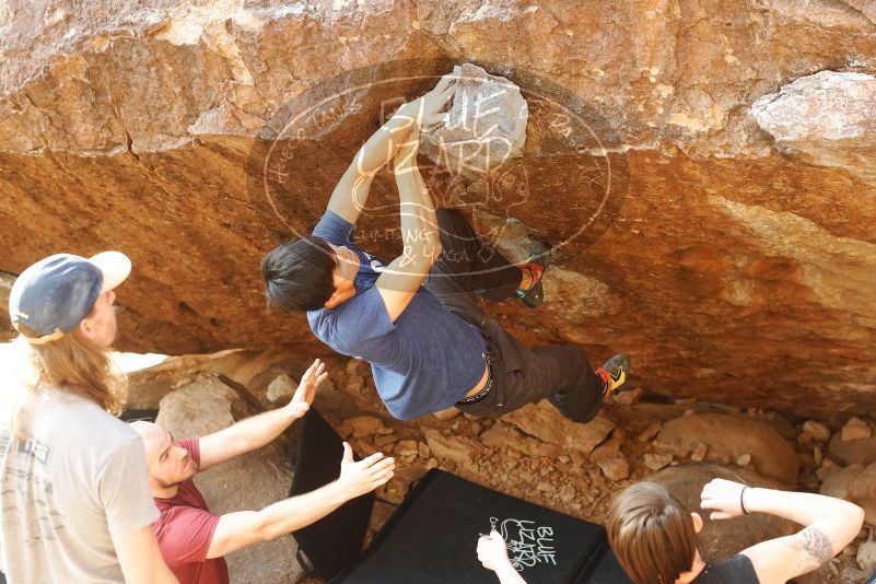 Bouldering in Hueco Tanks on 11/09/2019 with Blue Lizard Climbing and Yoga

Filename: SRM_20191109_1708390.jpg
Aperture: f/4.0
Shutter Speed: 1/320
Body: Canon EOS-1D Mark II
Lens: Canon EF 50mm f/1.8 II