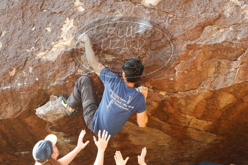 Bouldering in Hueco Tanks on 11/09/2019 with Blue Lizard Climbing and Yoga

Filename: SRM_20191109_1709010.jpg
Aperture: f/4.0
Shutter Speed: 1/500
Body: Canon EOS-1D Mark II
Lens: Canon EF 50mm f/1.8 II