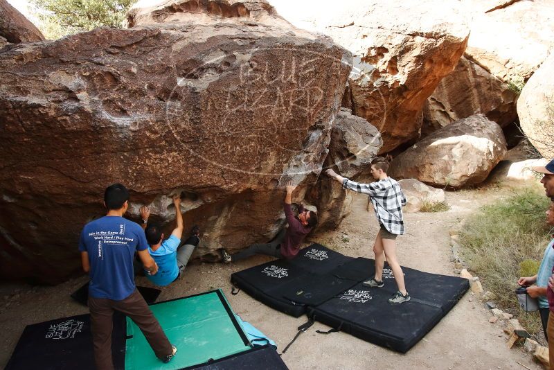 Bouldering in Hueco Tanks on 11/10/2019 with Blue Lizard Climbing and Yoga

Filename: SRM_20191110_1055310.jpg
Aperture: f/5.6
Shutter Speed: 1/400
Body: Canon EOS-1D Mark II
Lens: Canon EF 16-35mm f/2.8 L