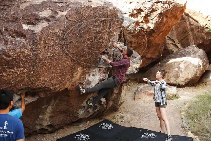 Bouldering in Hueco Tanks on 11/10/2019 with Blue Lizard Climbing and Yoga

Filename: SRM_20191110_1055440.jpg
Aperture: f/5.6
Shutter Speed: 1/400
Body: Canon EOS-1D Mark II
Lens: Canon EF 16-35mm f/2.8 L