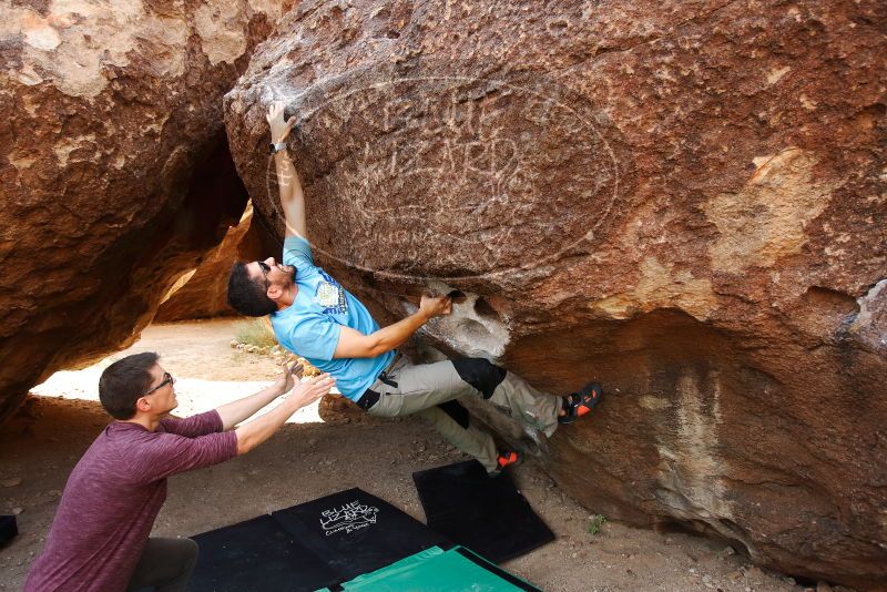 Bouldering in Hueco Tanks on 11/10/2019 with Blue Lizard Climbing and Yoga

Filename: SRM_20191110_1111430.jpg
Aperture: f/4.0
Shutter Speed: 1/400
Body: Canon EOS-1D Mark II
Lens: Canon EF 16-35mm f/2.8 L