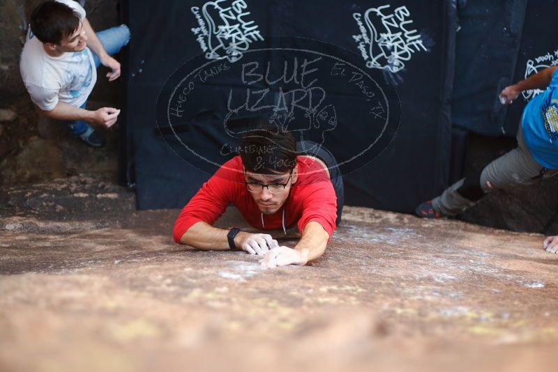 Bouldering in Hueco Tanks on 11/10/2019 with Blue Lizard Climbing and Yoga

Filename: SRM_20191110_1133280.jpg
Aperture: f/2.0
Shutter Speed: 1/400
Body: Canon EOS-1D Mark II
Lens: Canon EF 50mm f/1.8 II