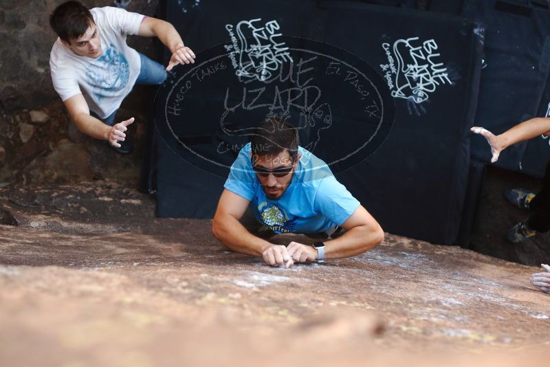 Bouldering in Hueco Tanks on 11/10/2019 with Blue Lizard Climbing and Yoga

Filename: SRM_20191110_1134250.jpg
Aperture: f/2.5
Shutter Speed: 1/250
Body: Canon EOS-1D Mark II
Lens: Canon EF 50mm f/1.8 II