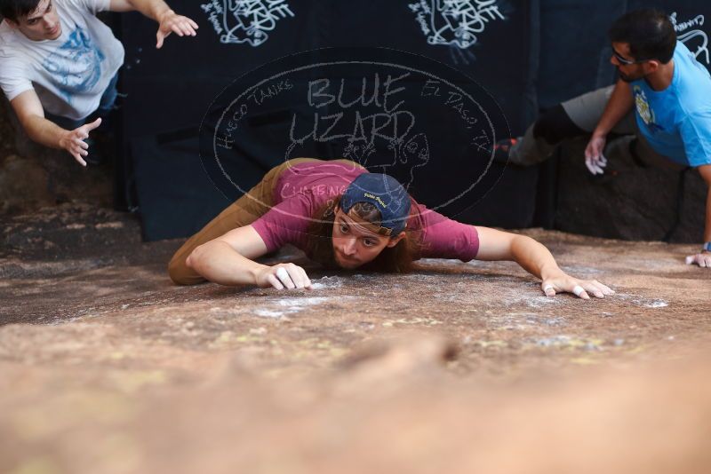 Bouldering in Hueco Tanks on 11/10/2019 with Blue Lizard Climbing and Yoga

Filename: SRM_20191110_1134540.jpg
Aperture: f/2.5
Shutter Speed: 1/320
Body: Canon EOS-1D Mark II
Lens: Canon EF 50mm f/1.8 II