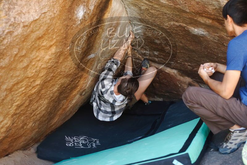 Bouldering in Hueco Tanks on 11/10/2019 with Blue Lizard Climbing and Yoga

Filename: SRM_20191110_1139400.jpg
Aperture: f/3.2
Shutter Speed: 1/250
Body: Canon EOS-1D Mark II
Lens: Canon EF 50mm f/1.8 II