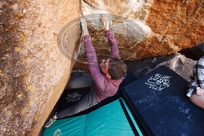Bouldering in Hueco Tanks on 11/10/2019 with Blue Lizard Climbing and Yoga

Filename: SRM_20191110_1202280.jpg
Aperture: f/5.6
Shutter Speed: 1/125
Body: Canon EOS-1D Mark II
Lens: Canon EF 16-35mm f/2.8 L