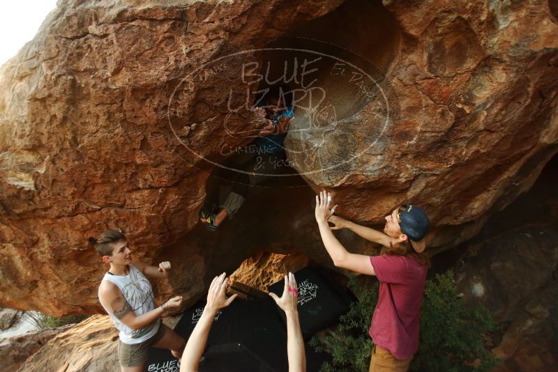 Bouldering in Hueco Tanks on 11/10/2019 with Blue Lizard Climbing and Yoga

Filename: SRM_20191110_1748570.jpg
Aperture: f/2.8
Shutter Speed: 1/320
Body: Canon EOS-1D Mark II
Lens: Canon EF 16-35mm f/2.8 L