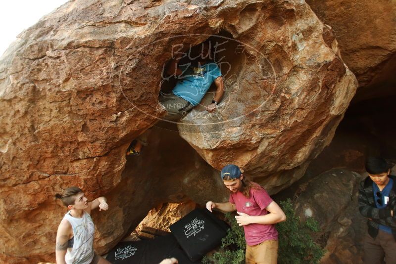 Bouldering in Hueco Tanks on 11/10/2019 with Blue Lizard Climbing and Yoga

Filename: SRM_20191110_1749110.jpg
Aperture: f/2.8
Shutter Speed: 1/250
Body: Canon EOS-1D Mark II
Lens: Canon EF 16-35mm f/2.8 L