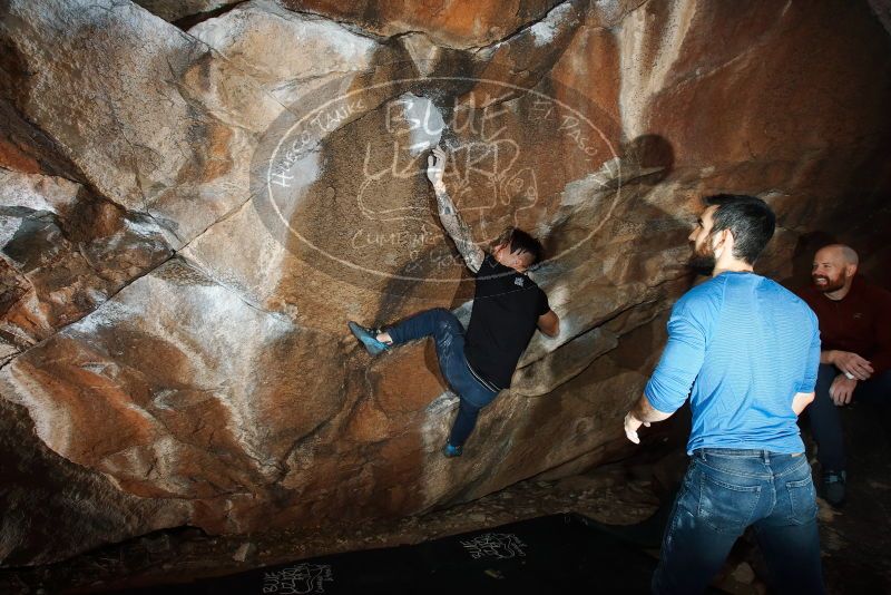 Bouldering in Hueco Tanks on 11/17/2019 with Blue Lizard Climbing and Yoga

Filename: SRM_20191117_1222590.jpg
Aperture: f/8.0
Shutter Speed: 1/250
Body: Canon EOS-1D Mark II
Lens: Canon EF 16-35mm f/2.8 L