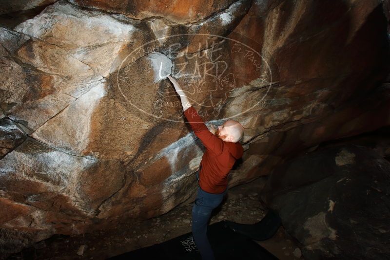 Bouldering in Hueco Tanks on 11/17/2019 with Blue Lizard Climbing and Yoga

Filename: SRM_20191117_1224160.jpg
Aperture: f/8.0
Shutter Speed: 1/250
Body: Canon EOS-1D Mark II
Lens: Canon EF 16-35mm f/2.8 L