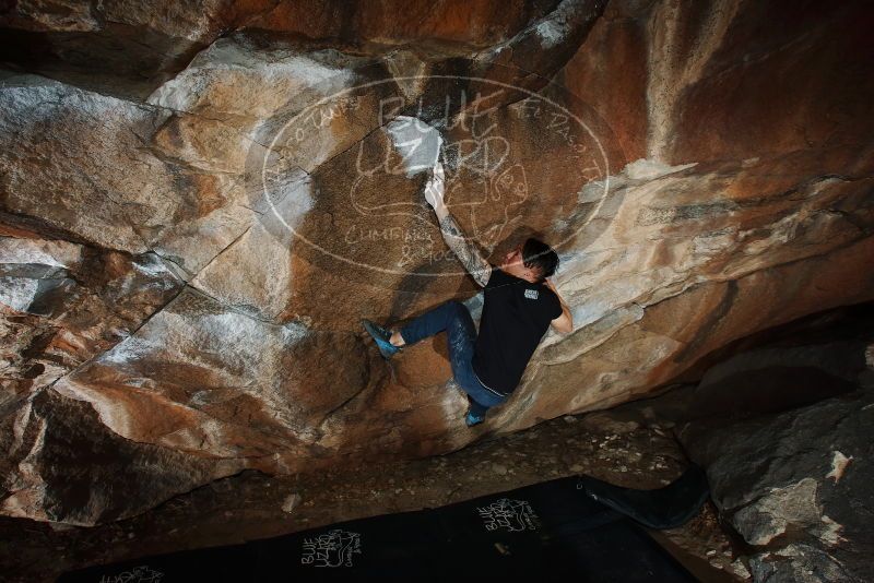 Bouldering in Hueco Tanks on 11/17/2019 with Blue Lizard Climbing and Yoga

Filename: SRM_20191117_1226010.jpg
Aperture: f/8.0
Shutter Speed: 1/250
Body: Canon EOS-1D Mark II
Lens: Canon EF 16-35mm f/2.8 L