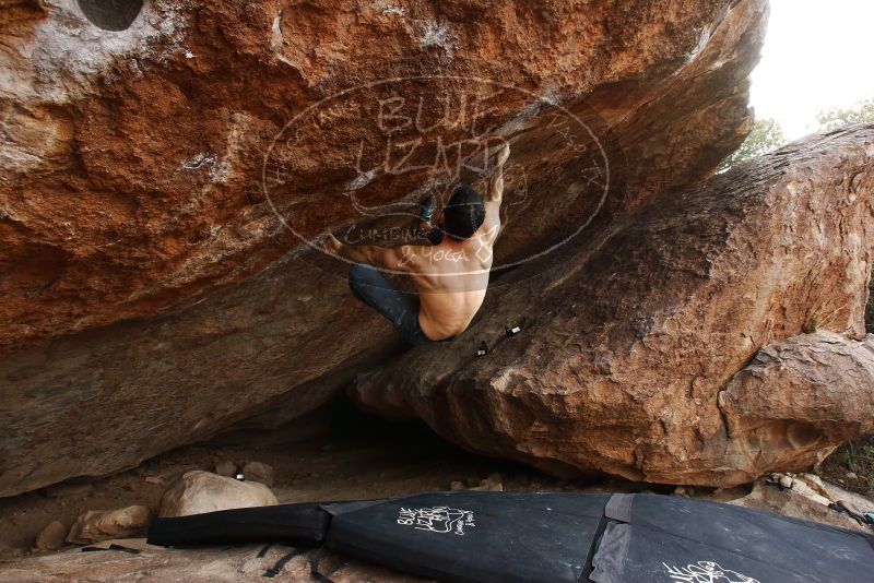 Bouldering in Hueco Tanks on 11/17/2019 with Blue Lizard Climbing and Yoga

Filename: SRM_20191117_1400390.jpg
Aperture: f/8.0
Shutter Speed: 1/250
Body: Canon EOS-1D Mark II
Lens: Canon EF 16-35mm f/2.8 L