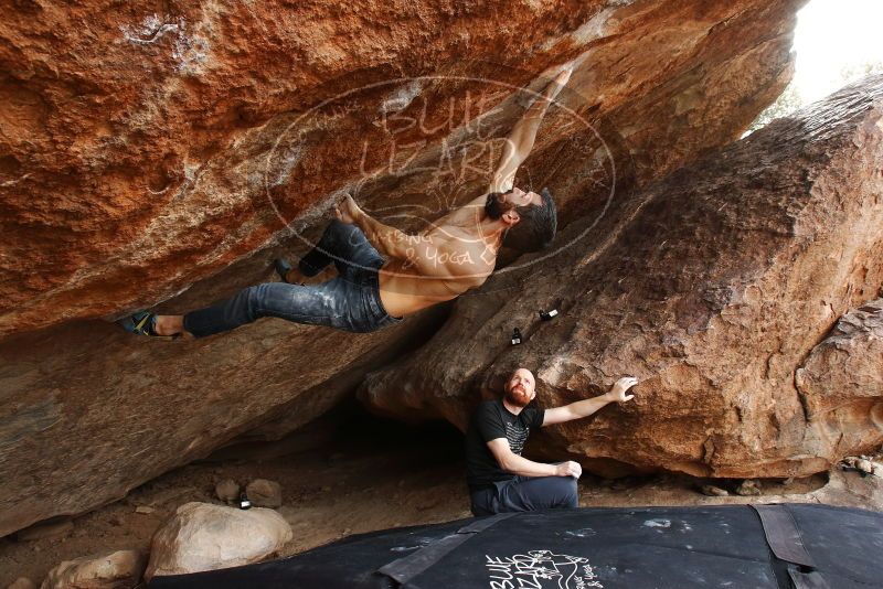 Bouldering in Hueco Tanks on 11/17/2019 with Blue Lizard Climbing and Yoga

Filename: SRM_20191117_1418400.jpg
Aperture: f/8.0
Shutter Speed: 1/250
Body: Canon EOS-1D Mark II
Lens: Canon EF 16-35mm f/2.8 L