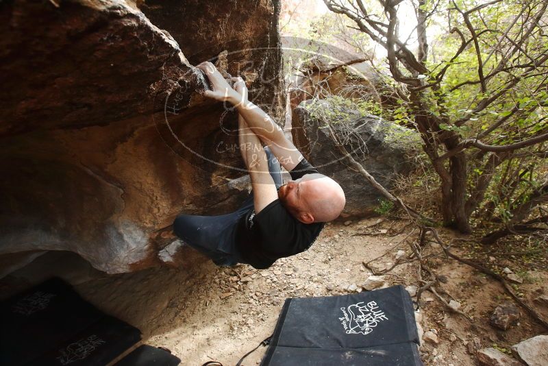 Bouldering in Hueco Tanks on 11/17/2019 with Blue Lizard Climbing and Yoga

Filename: SRM_20191117_1449200.jpg
Aperture: f/5.0
Shutter Speed: 1/250
Body: Canon EOS-1D Mark II
Lens: Canon EF 16-35mm f/2.8 L