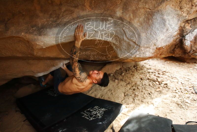 Bouldering in Hueco Tanks on 11/17/2019 with Blue Lizard Climbing and Yoga

Filename: SRM_20191117_1512290.jpg
Aperture: f/3.2
Shutter Speed: 1/250
Body: Canon EOS-1D Mark II
Lens: Canon EF 16-35mm f/2.8 L