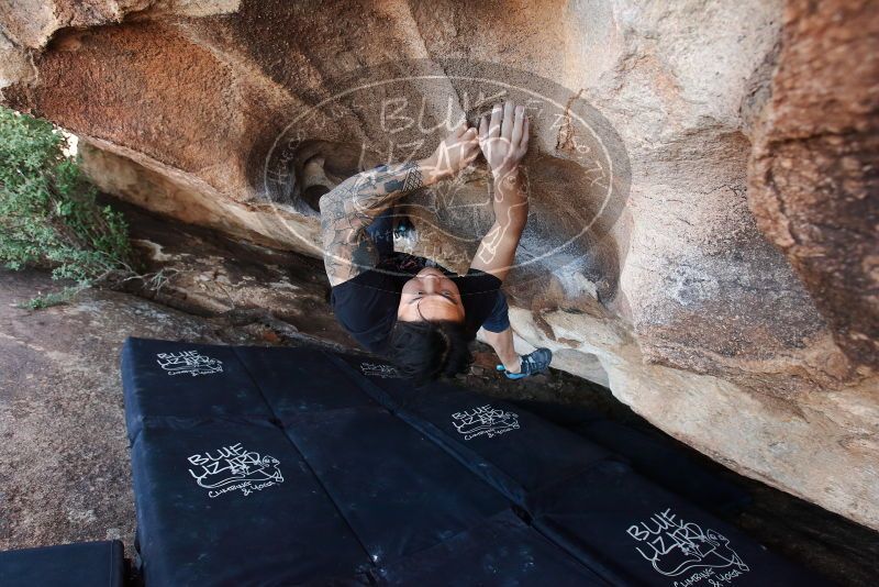 Bouldering in Hueco Tanks on 11/17/2019 with Blue Lizard Climbing and Yoga

Filename: SRM_20191117_1554430.jpg
Aperture: f/4.5
Shutter Speed: 1/250
Body: Canon EOS-1D Mark II
Lens: Canon EF 16-35mm f/2.8 L